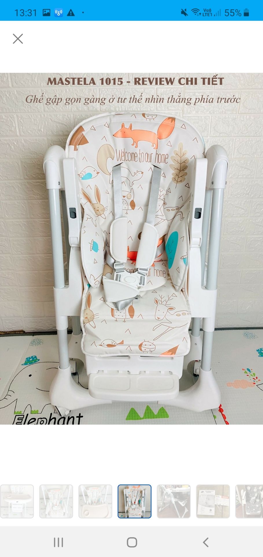 ghế chắc chắn, nhiều chế độ dùng, rẻ hơn mua ngoài. hàng chính hãng ???