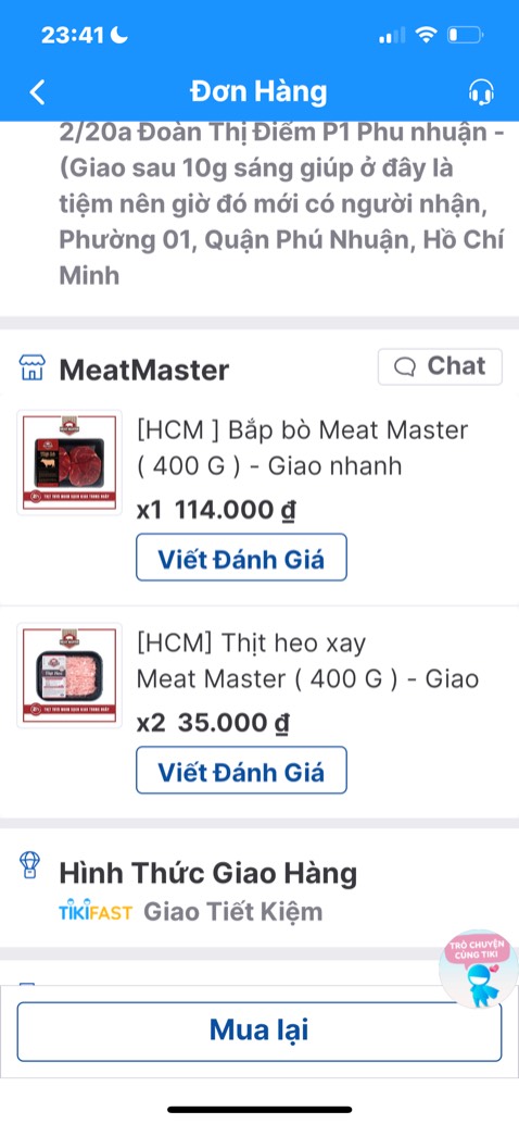 Đơn này mình mua 2 khay sao giao có 1 khay à b ơi Đơn này mình mua 2 khay sao giao có 1 khay à b ơi