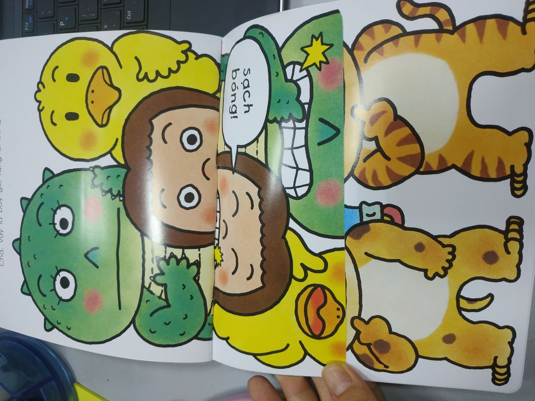 nội dung dễ thương, có tính giáo dục cao. Tuy nhiên 1 cuốn bị lỗi. mong tiki hỗ trợ đổi giúp mình