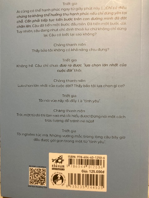 “Không ai quyết định giá trị của bạn cả”.

Sách hay! Nên đọc.