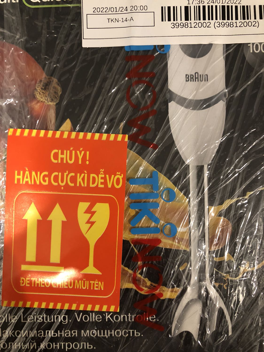 Trước đây từng xài một cái rất tốt…. Cái này phải chờ xài thêm mới biết chất lượng, nhưng sản phẩm giao nhanh, đóng gói rất cẩn thận, có đầy đủ tem, phiếu bảo hành và hướng dẫn sử dụng. Máy nhỏ gọn nhưng chạy mạnh, tiện mang đi du lịch nếu có trẻ nhỏ cần ăn cháo, súp.