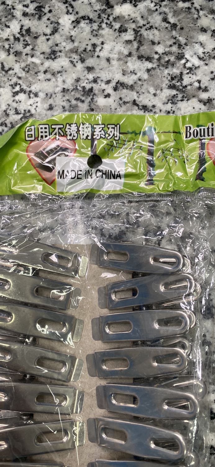 Kẹp mỏng và yếu, xỉn màu, hàng Trung Quốc
Các Bác không nên mua
Nhân viên giao hàng rất lịch sự !