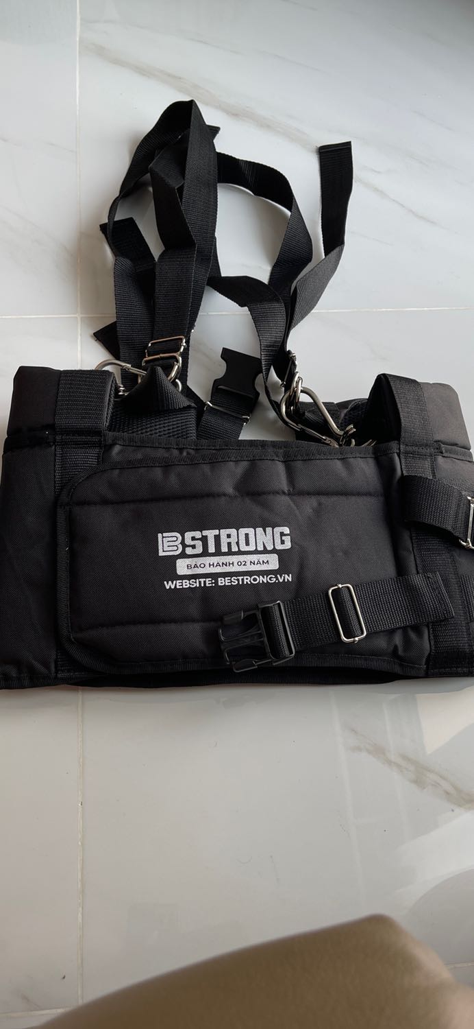 Sao không thấy thanh treo à shop??? Chỉ thấy đai đeo !!!