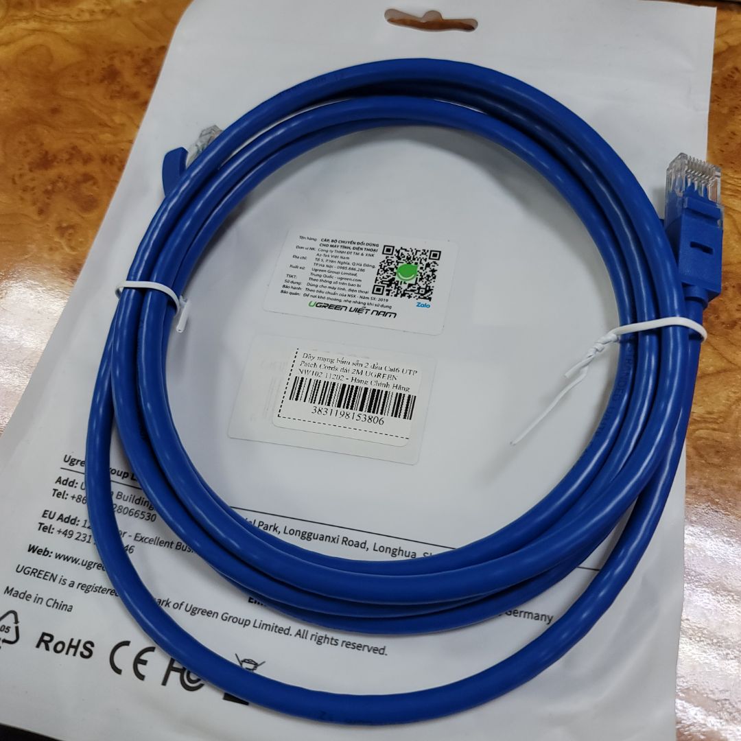 dây dài đẹp, tín hiệu ổn định. hàng Ugreen an tâ m sài lâu dài