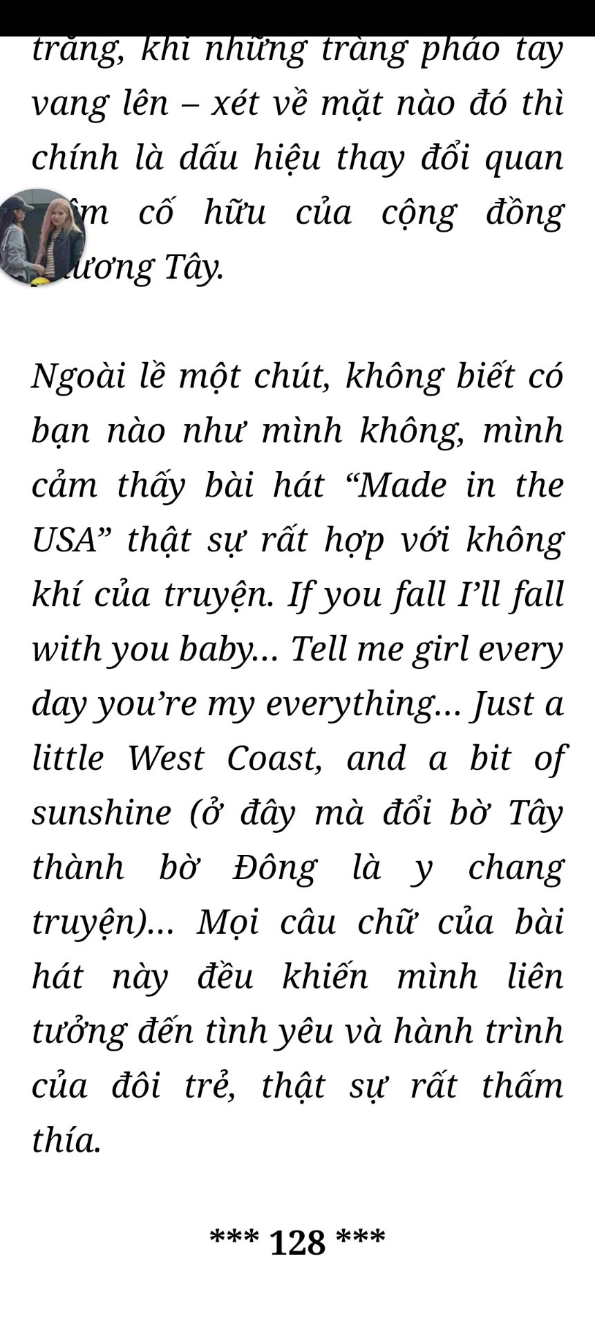Sách của Jane Austen thì hay r
Nhưng mà khổ sách vs cỡ chữ hơi nhỏ á
Đẹp ko xây xước gì nha
