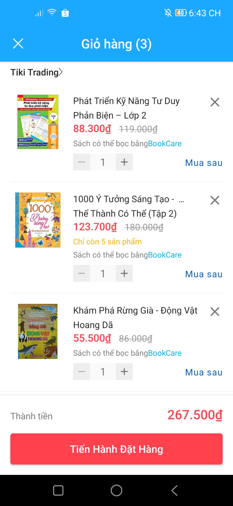 sách hay, nội dung in màu rất phù hợp với trẻ em