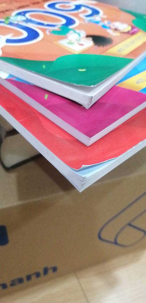 Giao diện cũ, bìa gãy, góc cong vênh, vài chỗ bị dơ. Mua cobom 3 quyển cũ y chang nhau