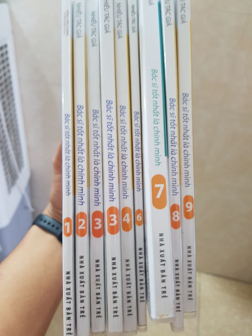 Tôi chọn mua trọn bộ bác sĩ tốt nhất chính là mình. Tuy nhiên khi nhận thì có 2 cuốn tập 3 và không có cuốn tập 5. Kính đề nghị Tiki kiểm tra lại giao đúng sách cho tôi. Trân trọng./.