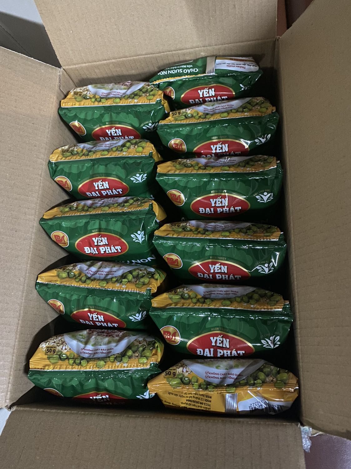 Sản phẩm đúng quảng cáo, giao nhanh đúng giờ ăn thấy ổn, hài lòng