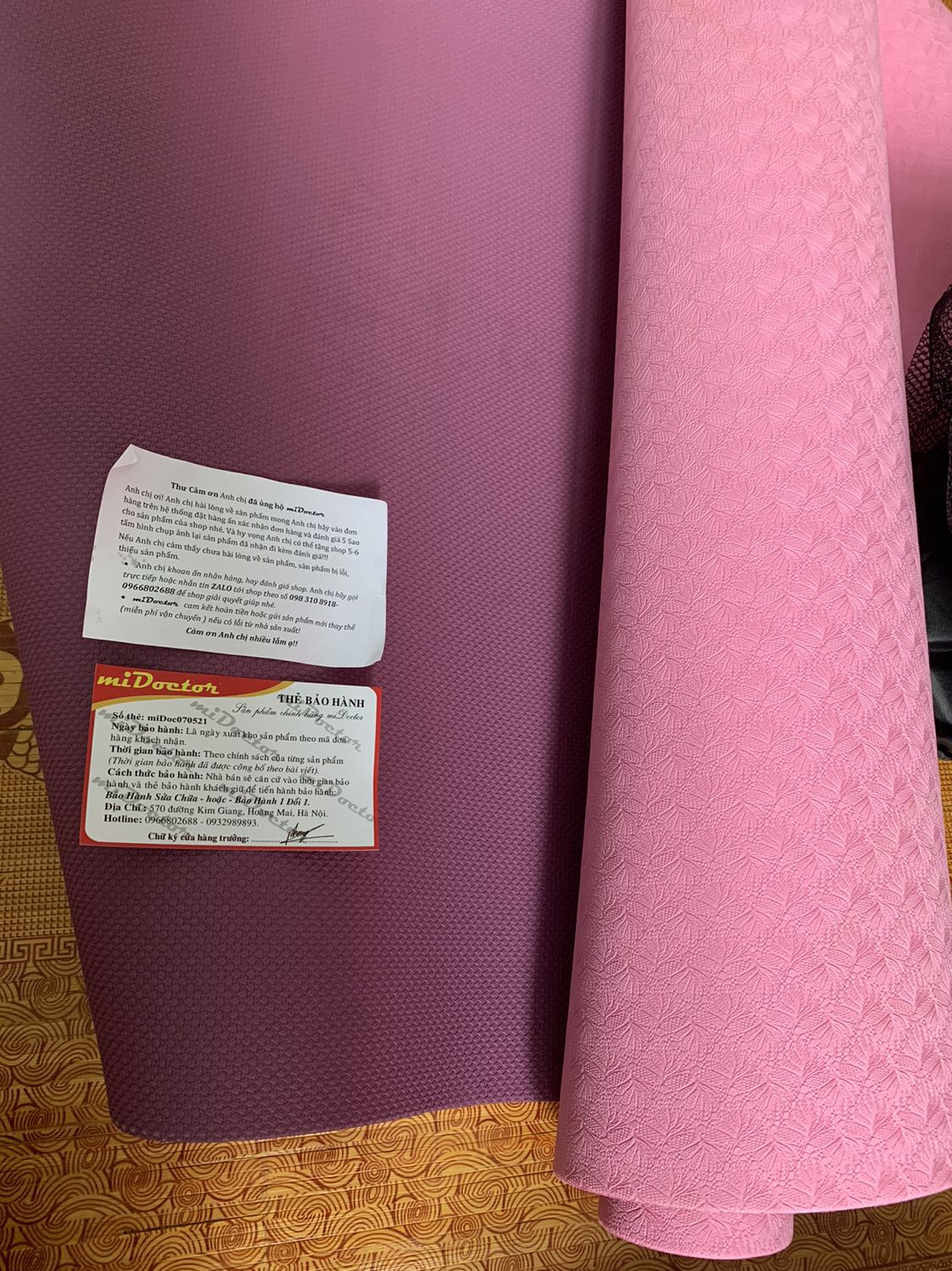 Rất ok shop ạ
Cảm ơn shop nhiều nhé
Còn co phiếu bảo hành và thư cảm ơn nữa chứ