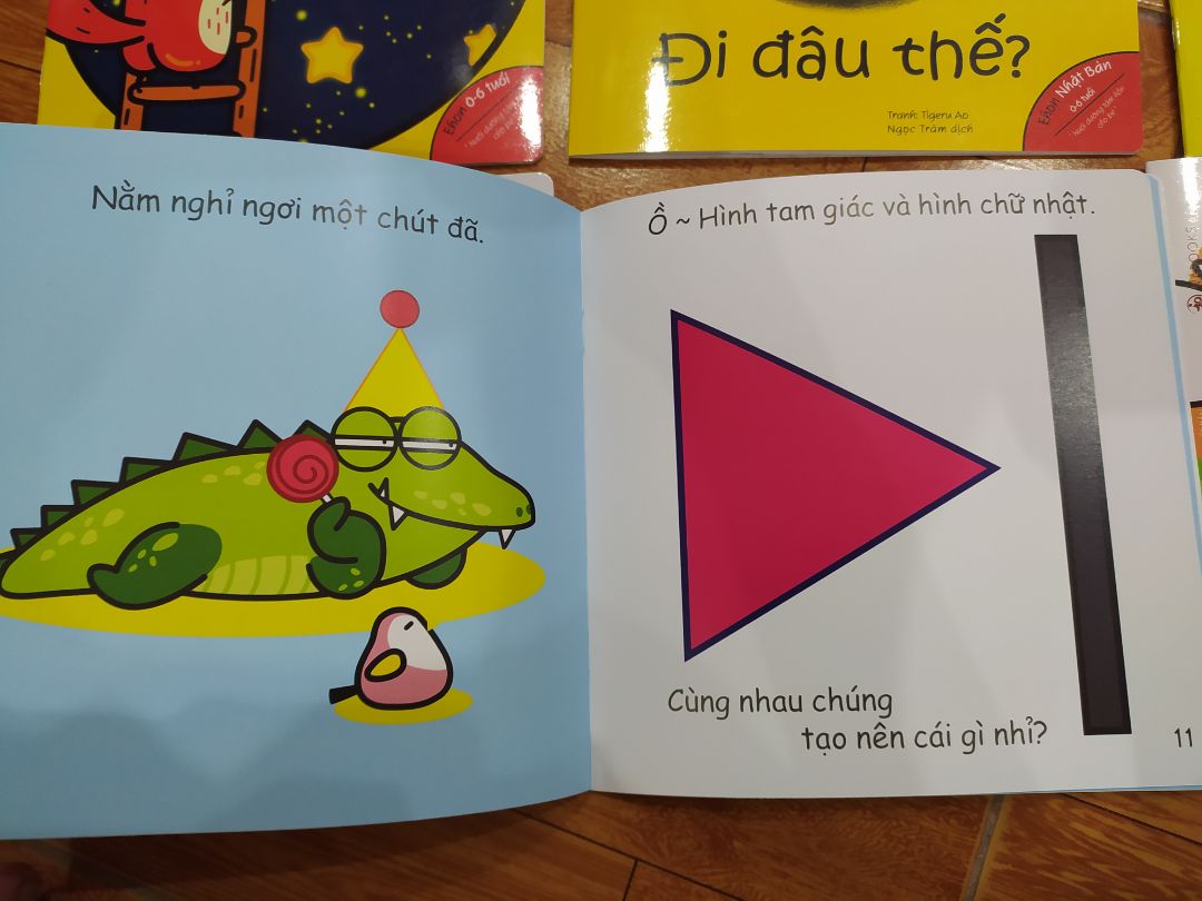 Bộ sách rất tuyệt. Hình vẽ đẹp, đáng yêu, màu sắc bắt mắt. Chất lượng giấy tốt. Nội dung đơn giản và thú vị đối với trẻ nhỏ. Hy vọng bé con mình sẽ thích. Tiki giao hàng cực nhanh, mình rất thích và cảm ơn.