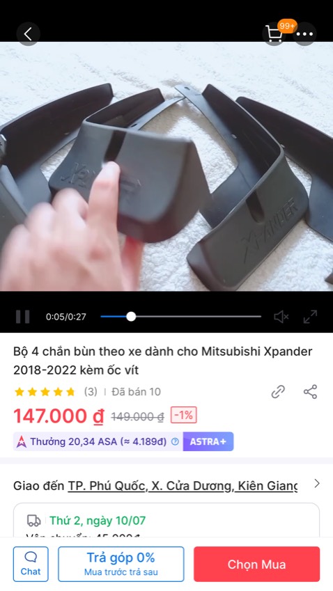 (*) Đánh giá không tính điểm
Giao hàng ko có vít, Ko đúng như quảng cáo