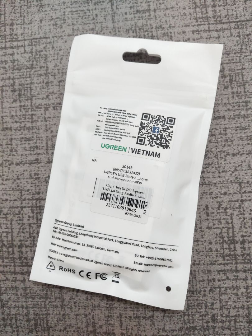 Dùng ok lắm mọi người ơi, mình cắm vô là dùng được liền luôn á, ko cần phải chỉnh gì cả, hàng chính hãng luôn ?