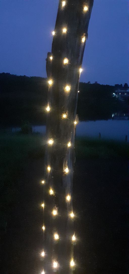 Sản phẩm rất tốt, dùng pin AA 3 viên sáng từ 18h tối đến 6h sáng hôm sau vẫn còn. Nếu có đầu USB thì tuyệt vời.