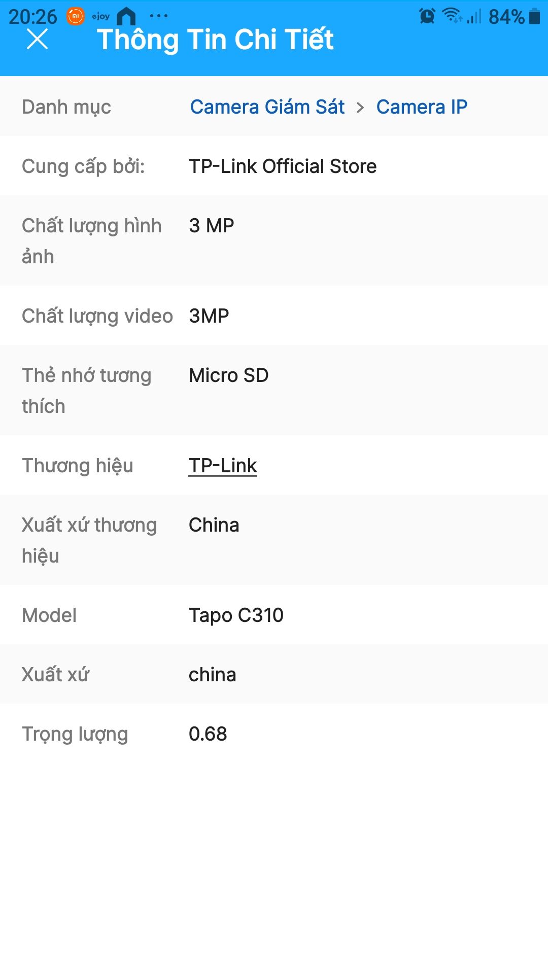 anh chàng giao hàng không biết giận ai mà khi mình đi ra nhận hàng thì ném xuống đất rồi quay đầu xe đi ko nói 1 lời(vừa gọi là ra liền chưa tới 30 giây). mở hộp ra tìm hoài mà ko thấy cái thẻ nhớ đâu nhớ là trong phần giơi thiệu có thẻ nhớ đàng hoàng. xin lỗi mình mua hàng trả tiền nha chứ ko xin ai nhé. giận tím mặt.