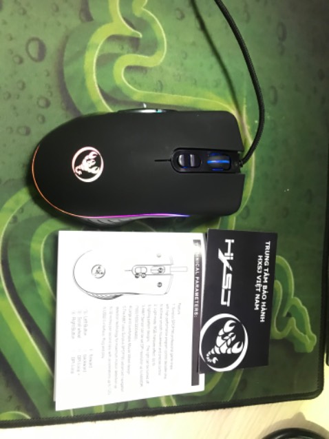 Hàng được đóng hộp kỹ càng. Chuột xài ổn, những nút tính năng làm việc ổn