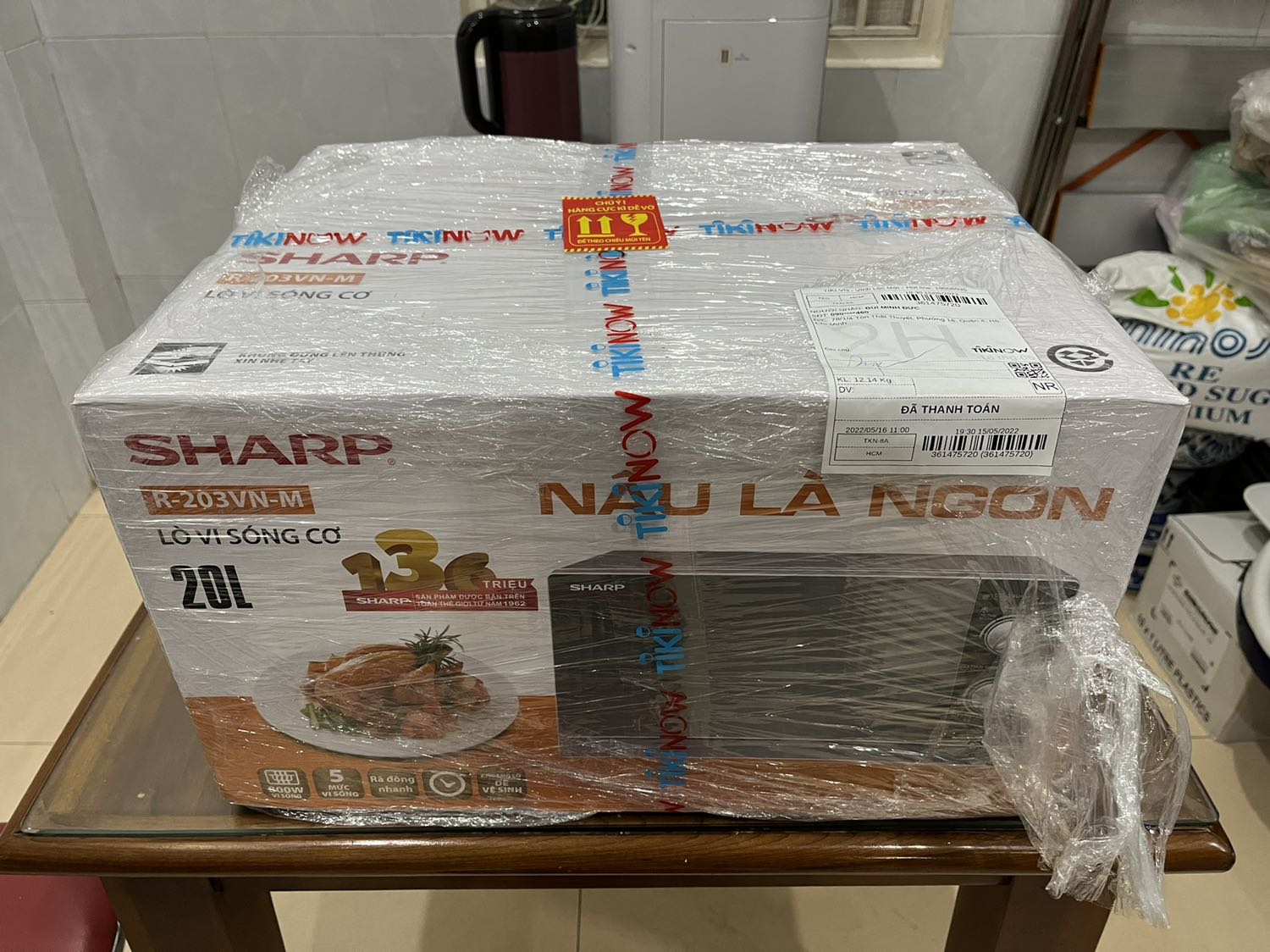 Giao nhanh, hàng đóng gói kỹ, lò đẹp, có gương trc, khó nhìn bên trong, hoạt động ok