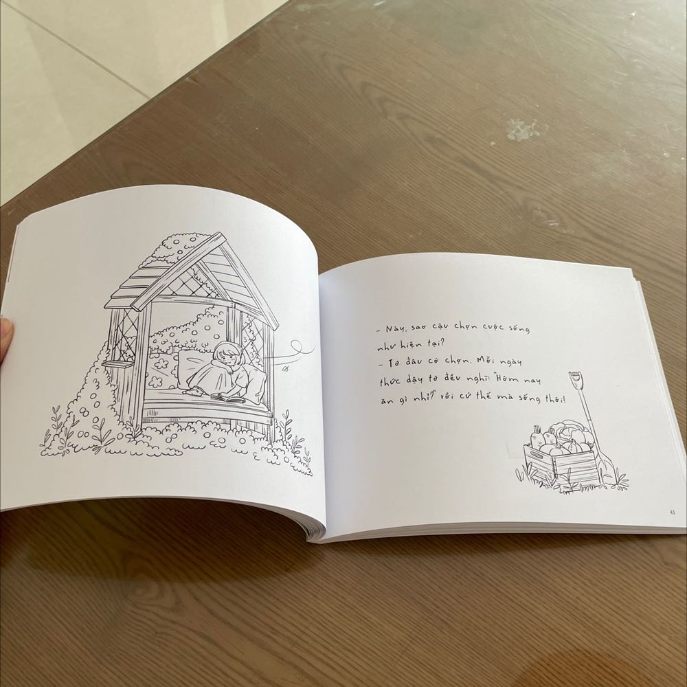 Một cuốn sách tô màu quá dễ thương nè