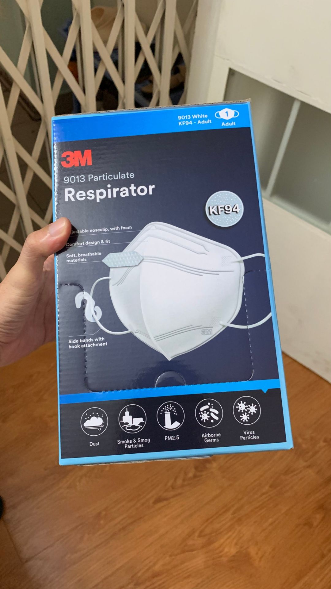 khẩu trang xài tốt, đeo cả ngày thoải mái, chất liệu đảm bảo, hàng của 3M xài rất thích.