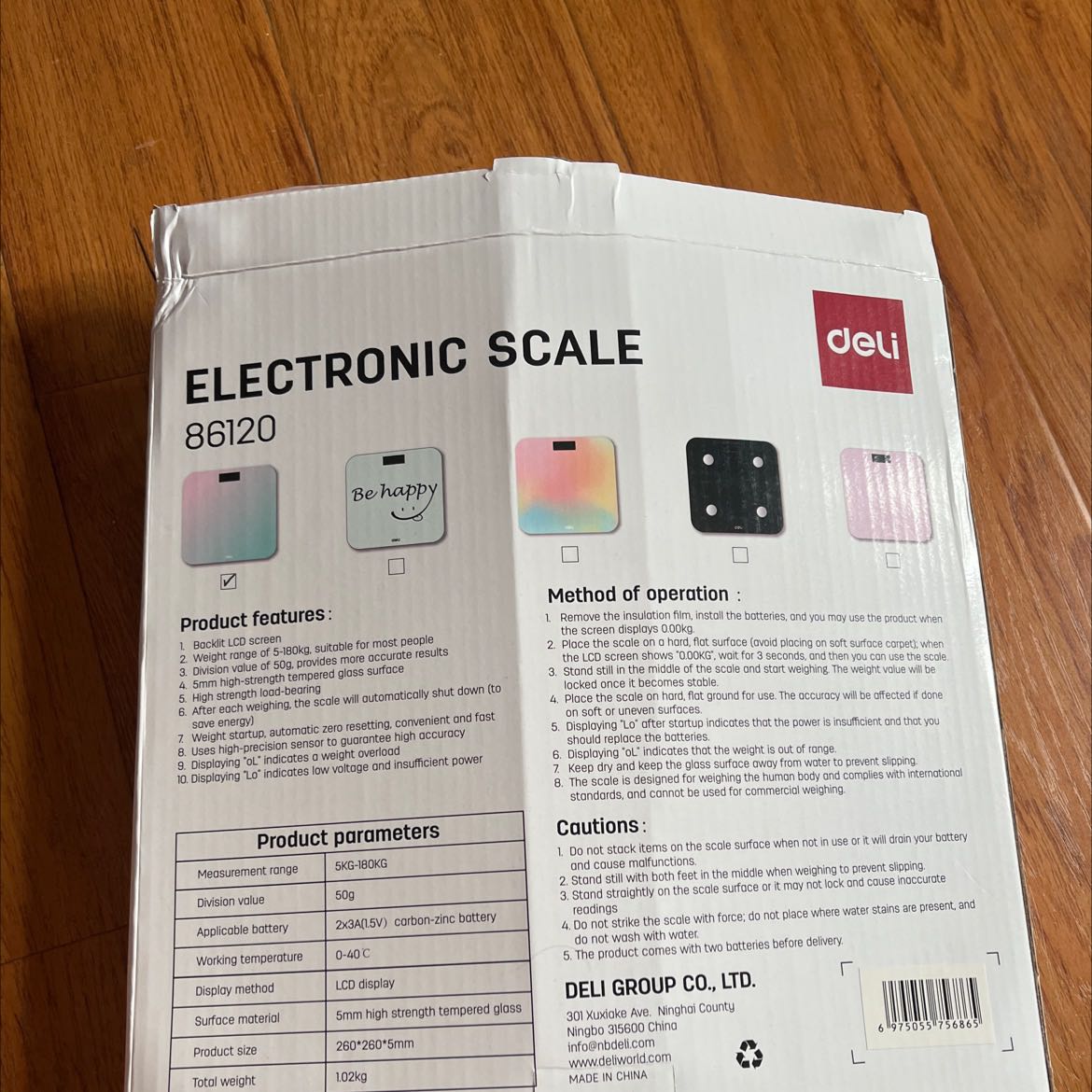 Đóng gói kỹ. Cân chắc chắn. Được tặng thêm 4 cục pin. Tuy nhiên mỗi lần lên xuống số kg lại khác nhau, Ko chuẩn lắm.