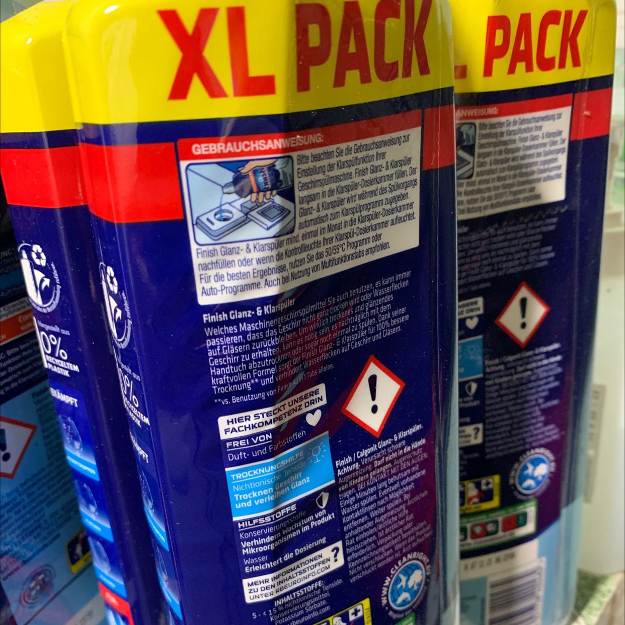 Có mùi thơm nhẹ. Chén bát sạch và khô hơn