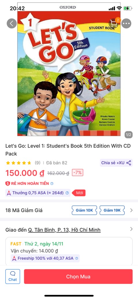 Thấy ghi “ with CD” tưởng có kèm đĩa nhưng ko thấy. Sách màu sắc đẹp