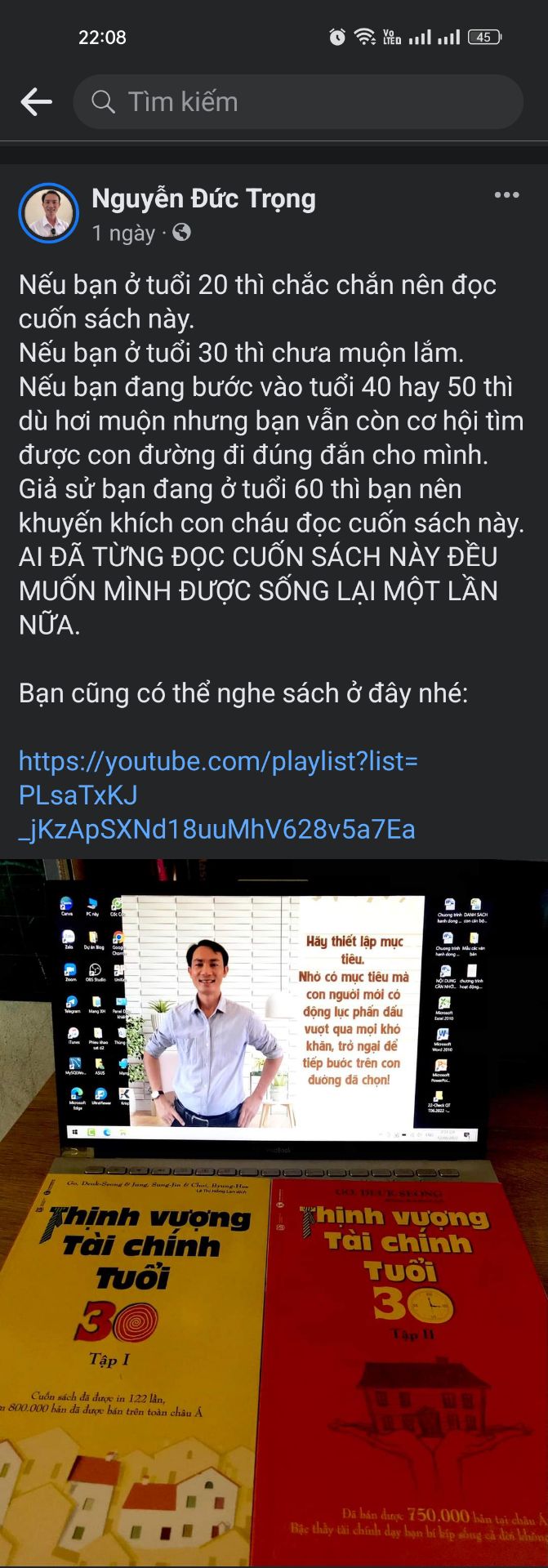 bộ sách này hay lắm nha mọi người. mình nghe audio mấy lần rồi. Q2 thuộc luôn r. Ám ảnh thực sự
nay mua tặng ck để ck cũng trải nghiệm như mình