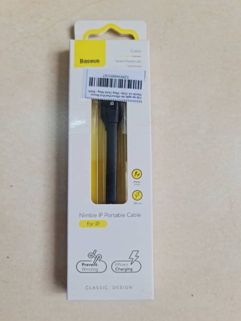 Cáp gọn, giống mô tả.