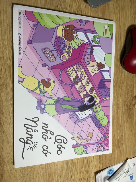 Sách giao nhanh. In rõ, sắc nét, đẹp. Phù hợp để thư giãn chill chill