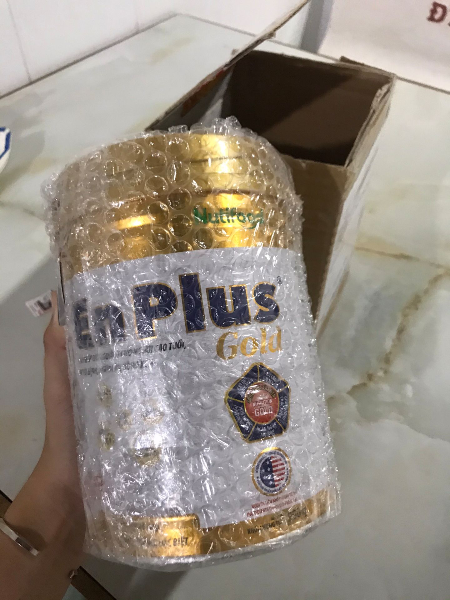 Người nhà bảo.đóng gói kỹ, hàng tốt.