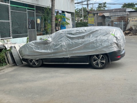 Bạc trùm xe quá nhỏ, trùm không vừa