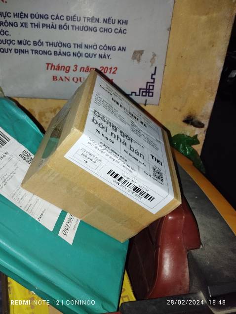 Hàng gói cẩn thận, còn hạn sử dụng, đúng chủng loại, đủ số lượng.