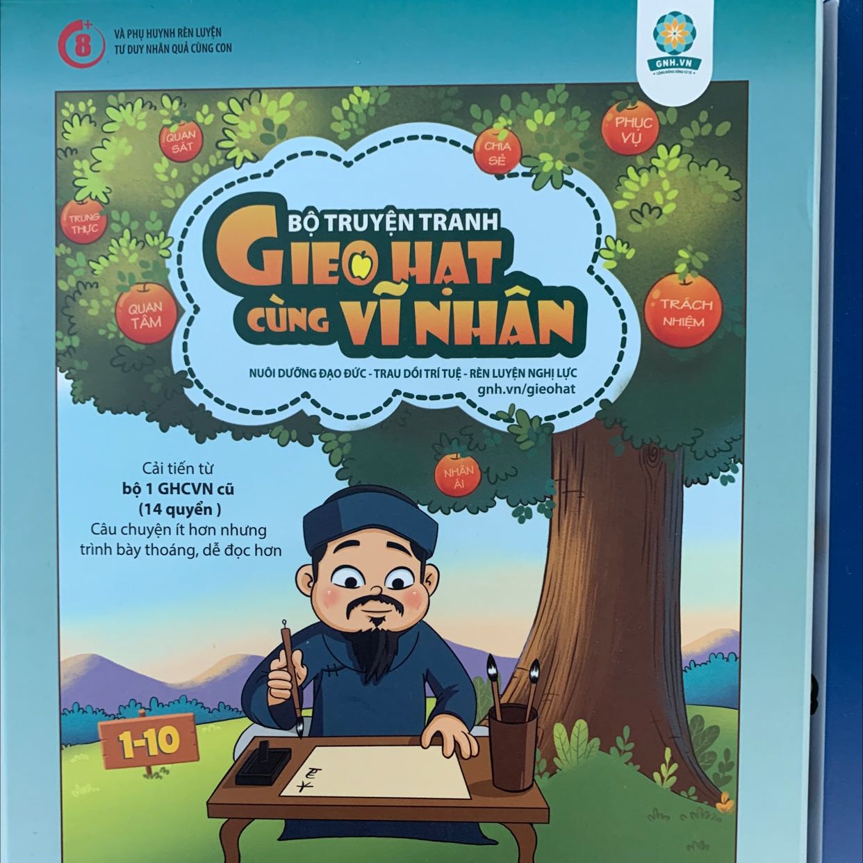 Sách có nội dung nhân văn rất tuyệt vời để nuôi dưỡng, rèn luyện đạo đức, trái tim yêu thương cjo các con từ thuở nhỏ. Mừng là mình sớm biết bộ sách này để mua cho con đọc.