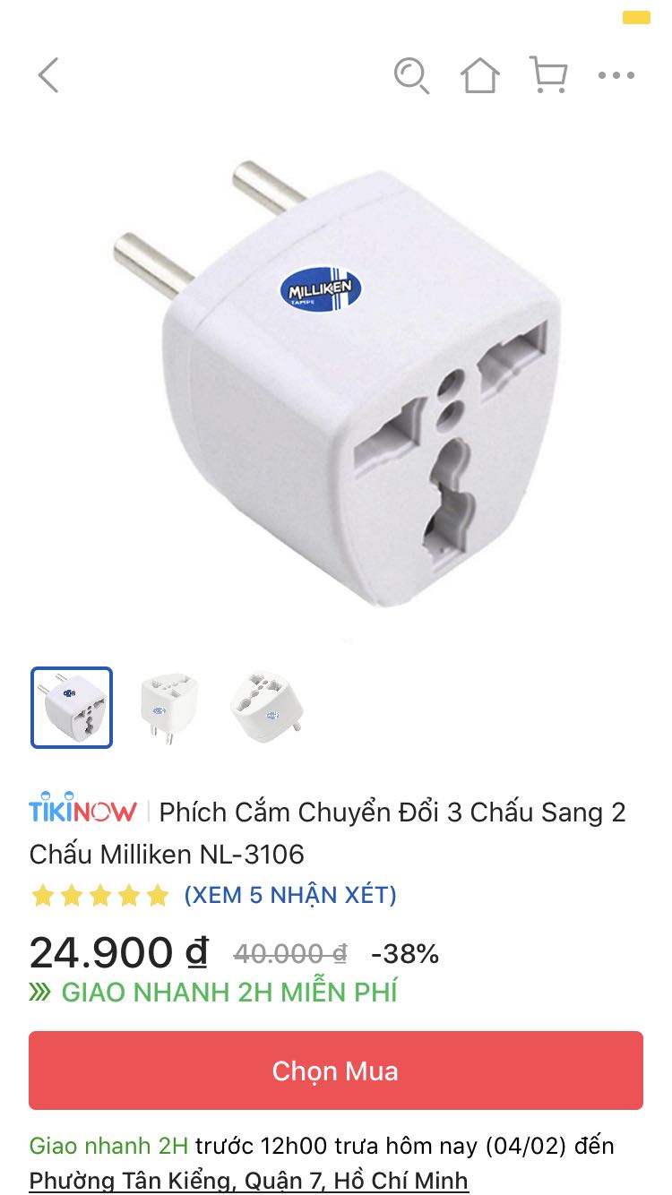 Tại sao lại để là chuyển đổi 3 sang 2, giờ mua về là 2 sang 3?! Không thể nói có hình minh hoạ thì tự mà nhìn được, chả lẻ up hình ip7 nói ip11 được?! Đã vậy còn bắt mua đơn ít nhất 2 cái?!