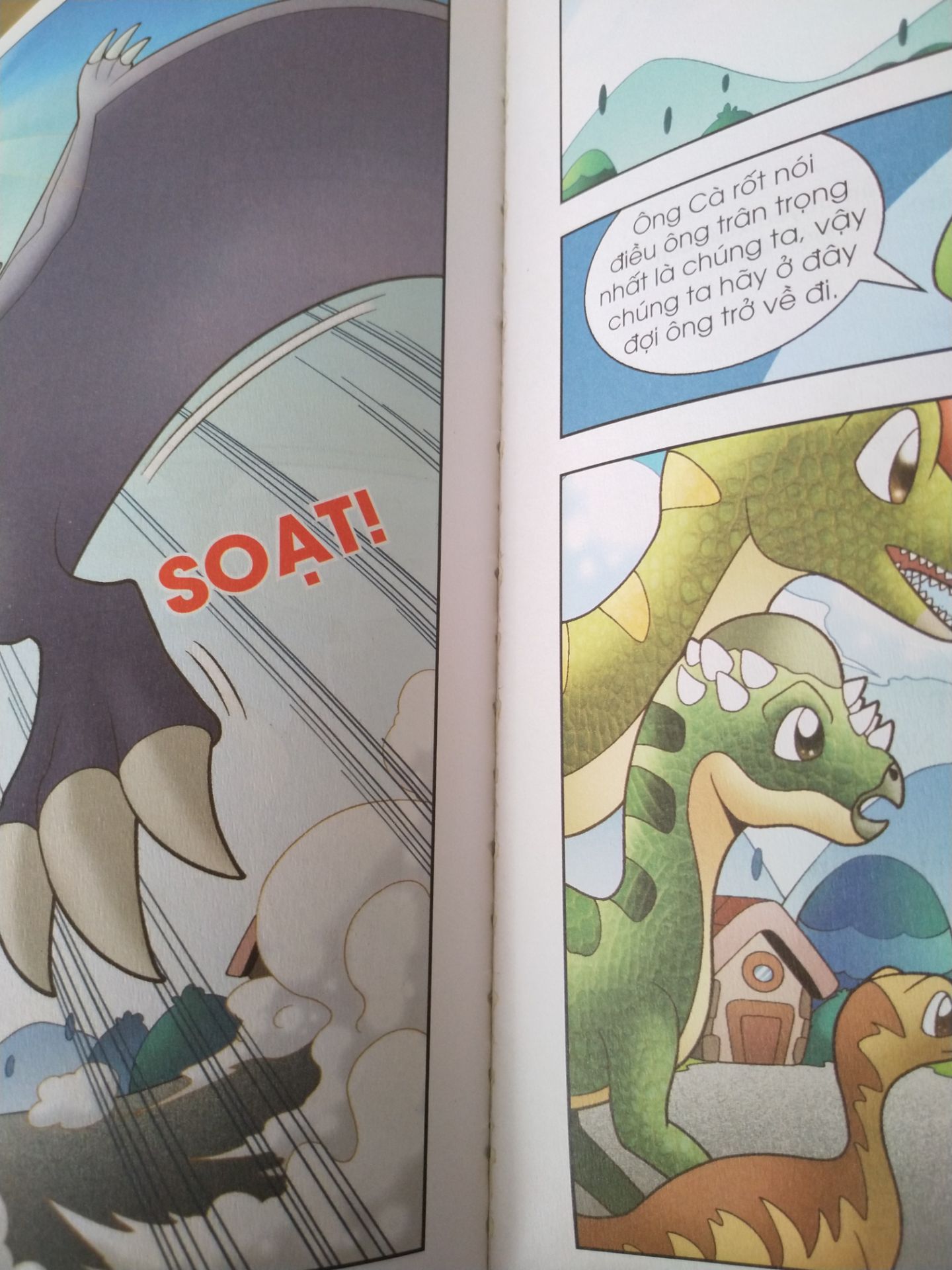 truyện hay. bé nhà m đã mua gần hết bộ. tiếc là sách dính gáy o kỹ. chưa đọc hết đã bong mất trang rồi