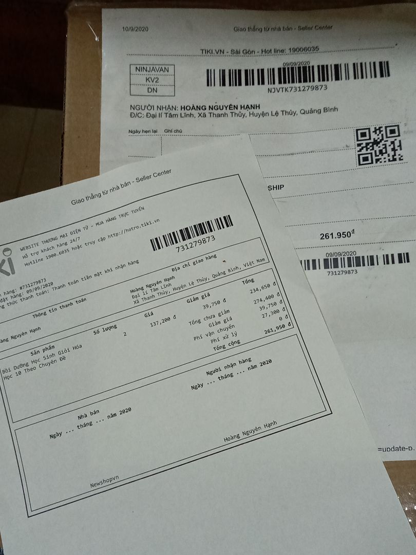 mình đặt 2 trả tiền 2 nhưng chỉ mới nhận đc 1 . Tại sao lại như vậy nhỉ?