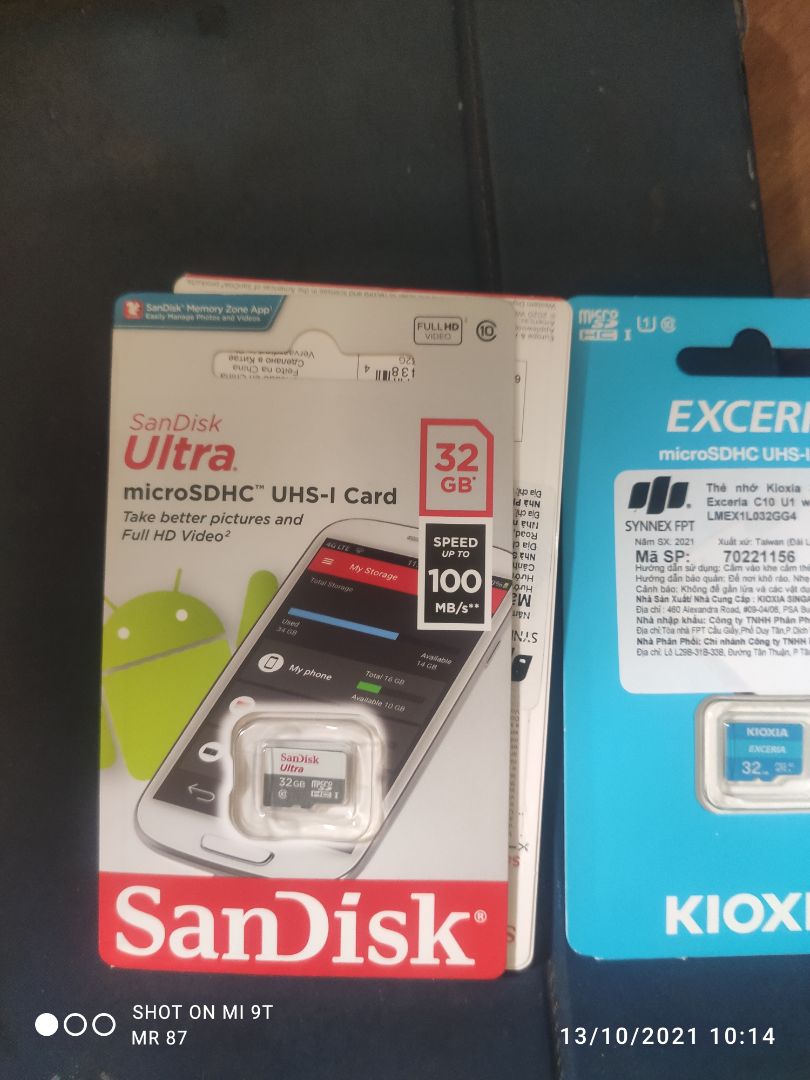 đóng gói kỹ lưỡng , bà con nhớ phân biệt tại sao giá nhỉn hơn vì lên tới 100mp/s phù hợp gắn cho camera, những thẻ khác mặc dù rẻ hơn thì nó chỉ 80mp/s. giao hàng chậm nhưng vẫn cho 5 sao động viên