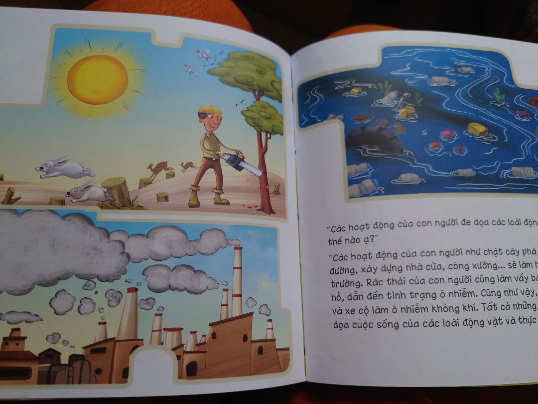 Đây là 1 quyển trong 10 của bộ sách Yêu Thương và Bảo Vệ Hành Tinh Xanh của NXB Trẻ. Hình minh họa thì dễ thương và nội dung thì rất dễ đọc nói về chủ đề Môi Trường. Mỗi quyển là một nội dung khác nhau được trình bày ngắn gọn dễ hiểu, gần gũi và phù hợp với mọi lứa tuổi. Mình thấy bộ này nên có trong trường học, mỗi nhà và mỗi thư viện cộng đồng, người lớn nên khuyến khích và hướng dẫn các bé đọc để hiểu được vì sao cần bảo vệ môi trường. Yêu!