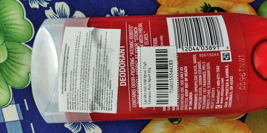 sản phẩm mùi khá thơm k quá nồng. tiki giao hàng nhanh . nhưng có 1 vấn đề là khi nhận hàng mình k bt là sp đã hết hạn sử dụng hay chưa. thì người ta có cho 1 cái mã 734*** họ bắt mình tính số đầu là số cuối năm tức là 2017 còn 3 số còn lại là ngày 340 của năm 2017. mà hsd là 24 tháng vậy thì tiki giải quyết vấn đề này lm s khi mà đưa cho khách hàng của  mình 1 sp hết hạn. mong tiki sớm phản hồi và cho lời giải thích