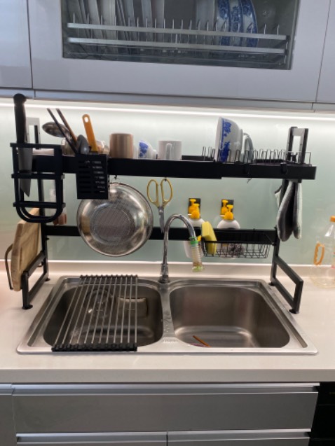 SP chắc chắn, đẹp nhưng phải xem chiều cao của tủ bếp nhé, vì chiều cao thấp nên không úp đĩa lớn được