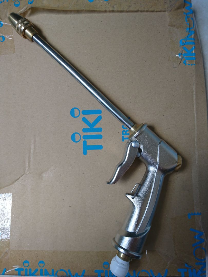 ổn như hình mô tả, t phải quấn thêm để ko bị xì nước vì đầu nối dây t bằng nhựa.