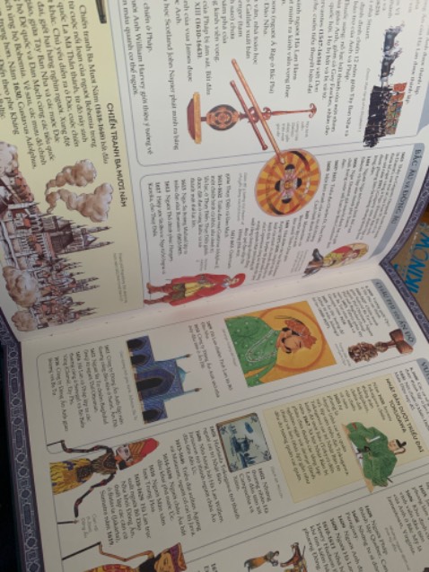 Sách đẹp, to cỡ gần a4 ấy 🥲, hình ảnh rõ nét nội dung cô đọng, dễ hiểu, đọc để hiểu dấu mốc thì okela