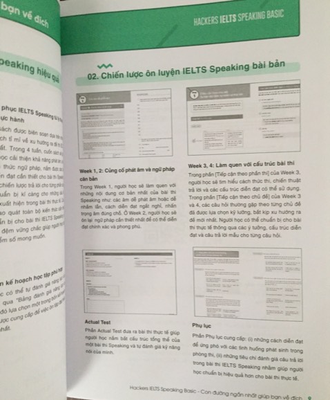 Chất lượng bìa và giấy tốt, phù hợp với bạn nào mới bắt đầu học IELTS.