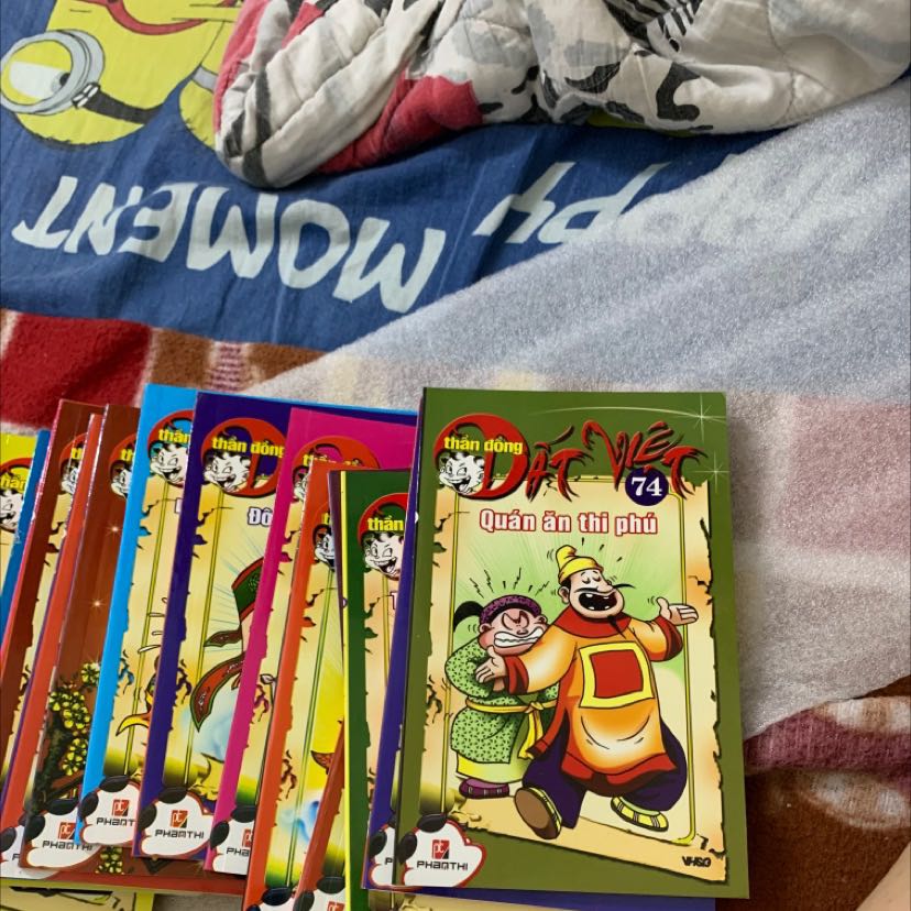 Chủ yếu mua để sưu tầm cho đủ bộ để hoài niệm tuổi thơ cũng là bộ truyện tranh Việt hot hit tuổi thơ