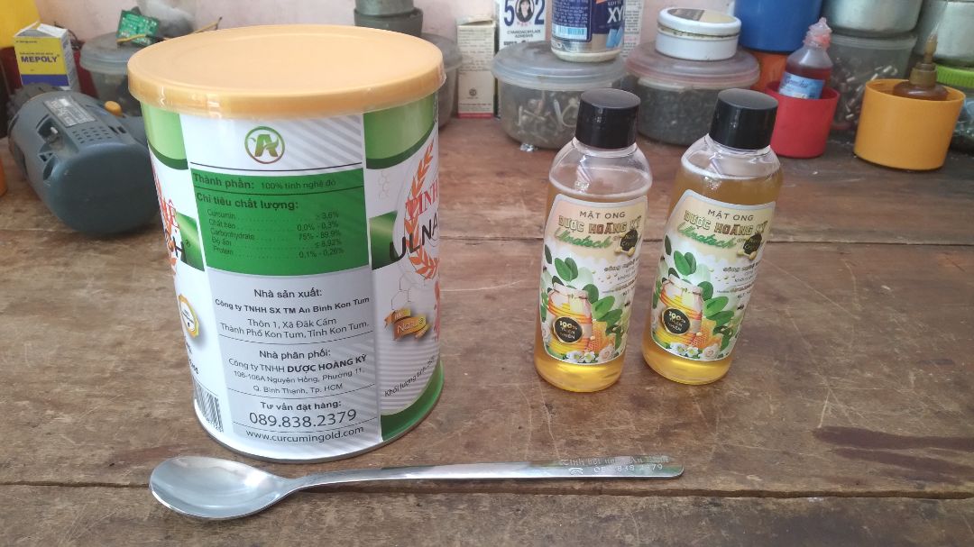 giao hàng nhanh chóng,đóng gói kỹ càng,bao bì sp đựng trong hộp thiếc rất an toàn.mùi nghệ dễ uống.