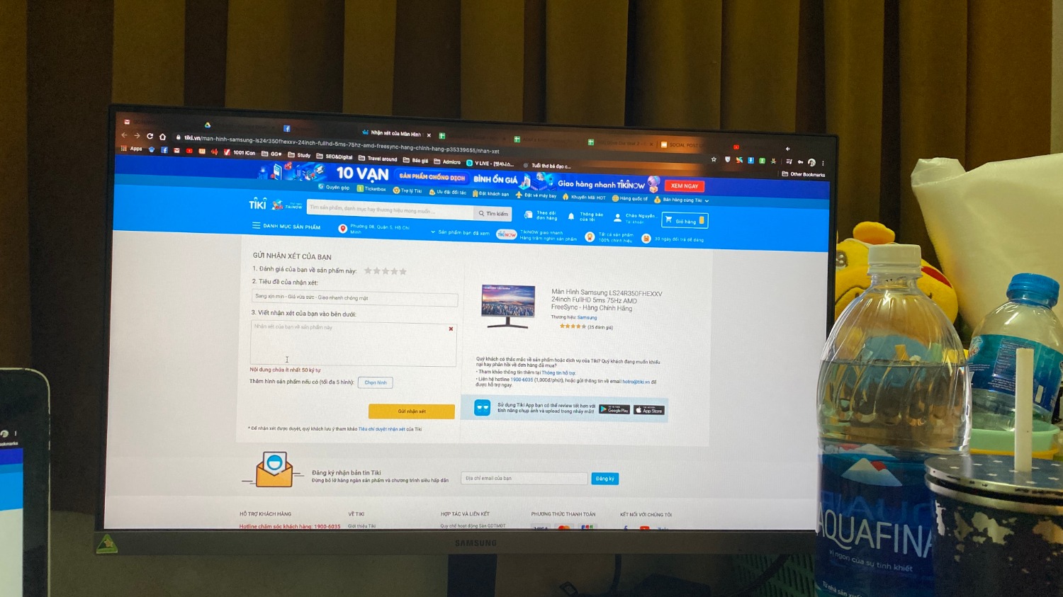- Sang xịn mịn: cấu hình ổn, phù hợp với mục đích công việc của mình 
- Giá vừa sức : May check đc deal giá hợp lý, mua liền tay kẻo mất deal ngon 
- Giao nhanh chóng mặt: đặt hôm chủ nhật, báo dự kiến thứ 4 giao hơi buồn, mà ai ngờ thứ Hai giao rồi. Có đồ để làm việc mùa Work from home này luôn.

Cảm ơn Tiki nhé :D