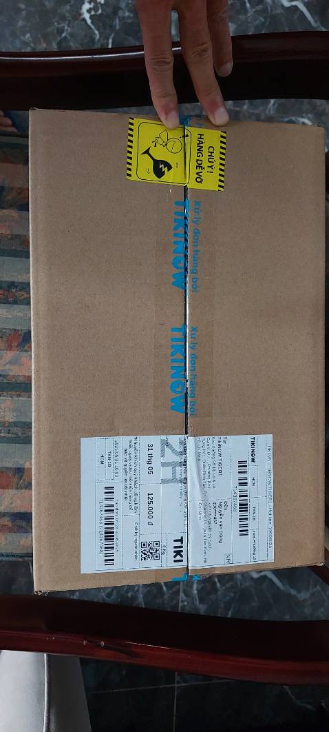 Tiki đang trở lại quá tốt . Sản phẩm không quá đại trà , được đánh giá cẩn thận nên chất lượng được bảo đảm . Giao và đóng hàng của Tiki chấm 6 sao