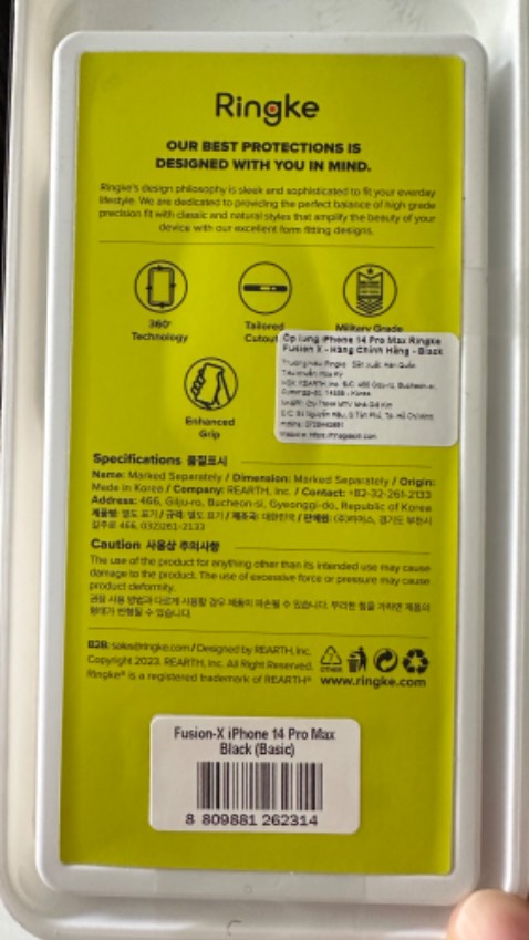 Đẹp. Luôn là fan của Ringke!