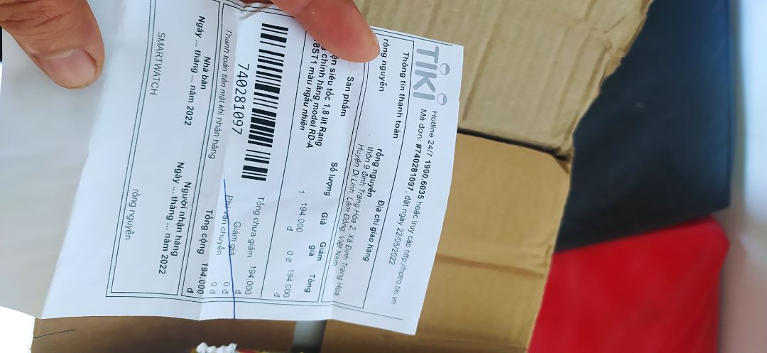 cái nắp có vẻ hơi lỏng lẻo . nấu sôi nhanh 👍