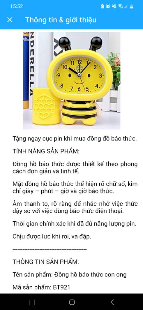 Mình vừa nhận hàng lúc trời mưa, đóng gói cẩn thận, người giao nhiệt tình. Khi mở hàng thì hộp móp méo đã khui, mình cũng chấp nhận vì có thể kiểm tra xem đồng hồ có hoạt động không trước khi giao. Điểm trừ là nói tặng pin mà không có giao, nên phải đi tìm pin lắp vào thử.